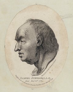Samuel Johnson , anglický spisovatel a lexikograf (lept) od English School