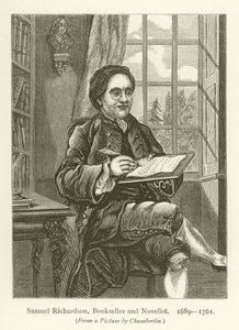 Samuel Richardson, knihkupec a romanopisec od English School