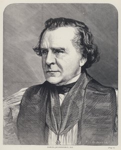 Samuel Wilberforce, DD (rytina) od English School