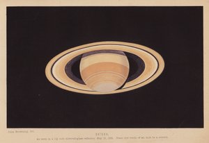 Saturn (litografie) od English School