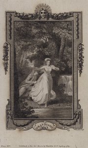 Scéna z Historie sira Charlese Grandisona od Samuela Richardsona od English School