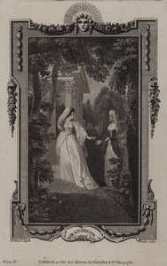 Scéna z Historie sira Charlese Grandisona od Samuela Richardsona od English School