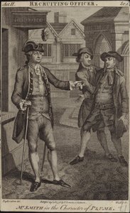 Scéna z Recruiting Officer od English School