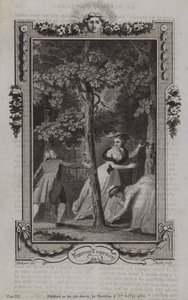 Scéna z Ctnostného sirotka od Mary Collyer od English School