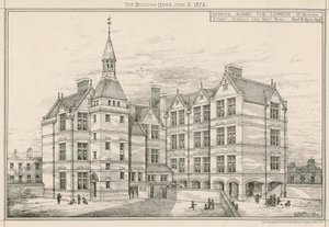 Školní rada pro Londýn, školy Great Hunter Street, Old Kent Road od English School