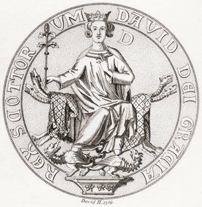 Pečeť Davida II od English School