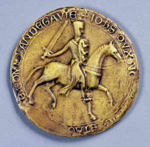 Pečeť krále Jana (1167-1216) 1200 od English School