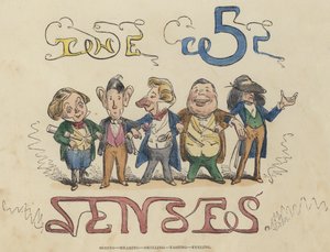 Vidění, slyšení, čich, ochutnávání, cítění (barevné rytí) od English School