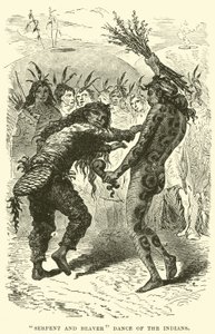 Hadí a bobří tanec indiánů od English School