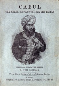 Shere Ali Khan, Ameer of Afghánistán, 1878 od English School