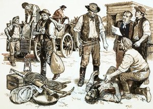 Šerif Henry Plummer byl zodpovědný za velkoobchodní loupeže a násilí (kvaš na papíře) od English School