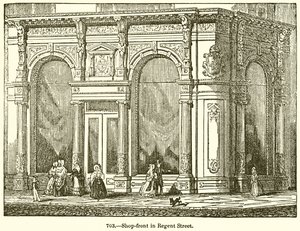 Obchod-Front v Regent Street od English School