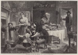 Masopust, házení palačinky od English School
