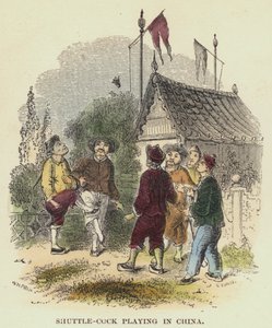 Federballspiel in China von English School