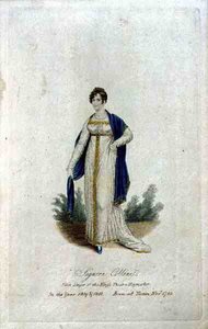 Signora Collini (nar. 1784), první pěvkyně King