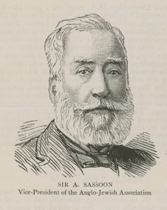 Sir A Sassoon, viceprezident Anglo-židovské asociace od English School