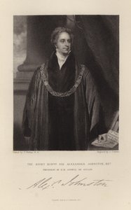 Sir Alexander Johnston od English School