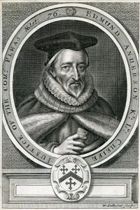 Sir Edmund Anderson (1530-1605) od English School