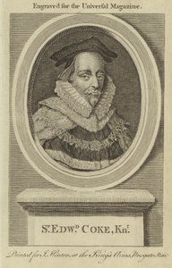 Sir Edward Coke, rytíř od English School