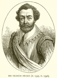 Sir Francis Drake (nar. 1545, nar. 1596) od English School