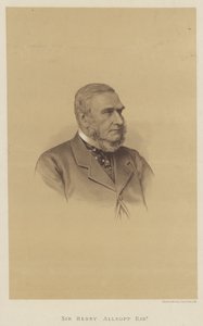 Sir Henry Allsopp, baronet (litografie) od English School