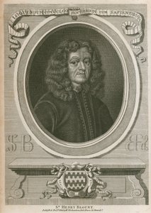 Sir Henry Blount od English School