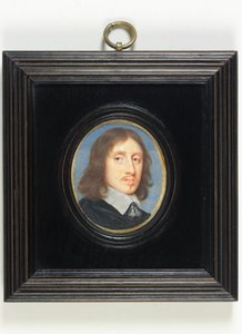 Sir Henry Vane The Younger (akvarel na pergamenu) od English School