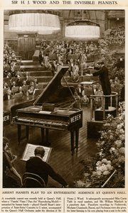 Sir Henry Wood a neviditelní pianisté od English School
