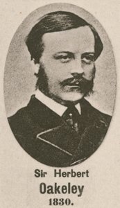 Sir Herbert Oakeley (hlubotisk) od English School