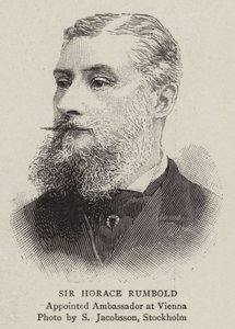 Sir Horace Rumbold (rytina) od English School