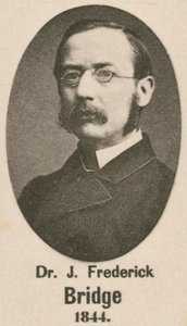 Sir J Frederick Bridge (hlubotisk) od English School