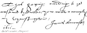 Sir Jas Lancaster, (navigátor) od English School