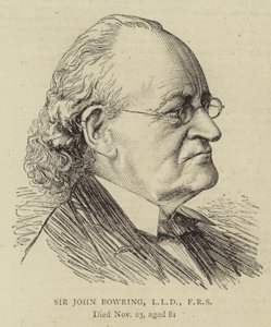 Sir John Bowring, LLD, FRS (rytina) od English School