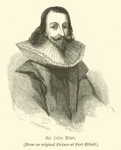 Sir John Eliot (rytina) od English School