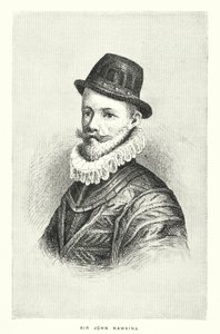 Sir John Hawkins (rytina) od English School
