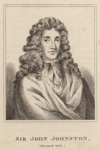 Sir John Johnston, popraven 1691 od English School