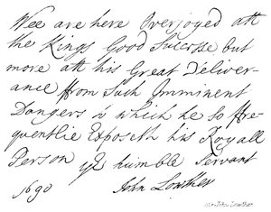 Sir John Lowther od English School