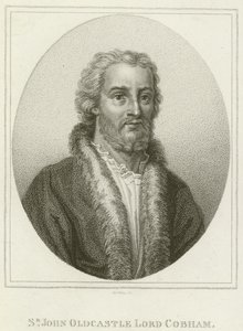 Sir John Oldcastle, Lord Cobham (rytina) od English School