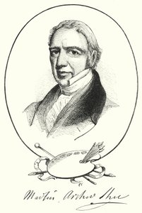 Sir Martin Archer Shee (rytina) od English School