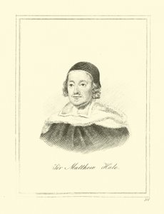 Sir Matthew Hale od English School