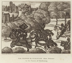 Sir Oliver du Guesclin byl zajat v Cherbourgském lese od English School