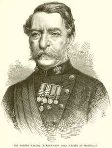 Sir Robert Napier (potom lord Napier z Magdaly) od English School