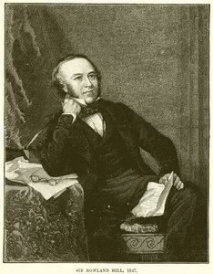 Sir Rowland Hill, 1847 od English School