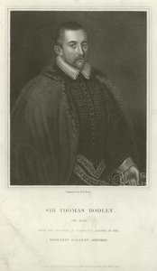 Sir Thomas Bodley , anglický diplomat a učenec od English School