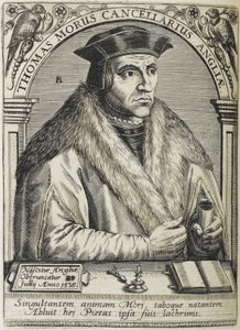 Sir Thomas More, svatý, ilustrace z 