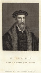 Sir Thomas Smith , anglický učenec, diplomat a politik od English School