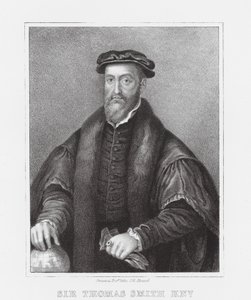 Sir Thomas Smith KNT (rytina) od English School