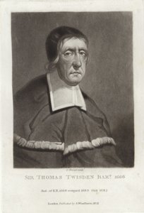 Sir Thomas Twisden Baronet od English School