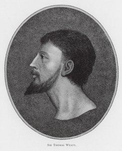 Sir Thomas Wyatt (litografie) od English School