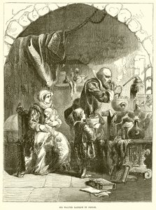 Sir Walter Raleigh ve vězení od English School